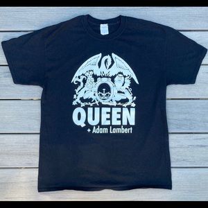 QUEEN & Adam Lambert, Men’s Large 2014 Concert Tee